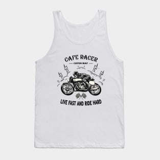 Live fast and ride hard Tank Top